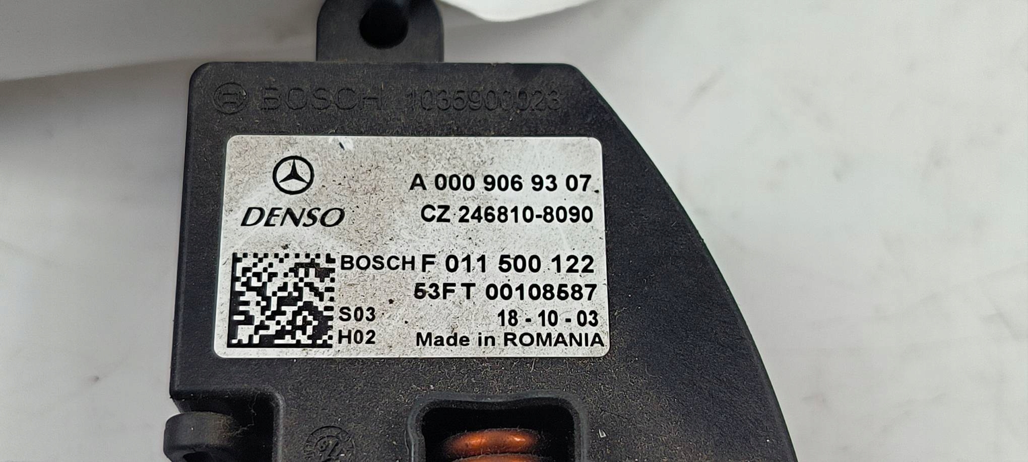 A ventilátor ellenállása . MERCDES-BENZ SPRINTER W907 314CDI