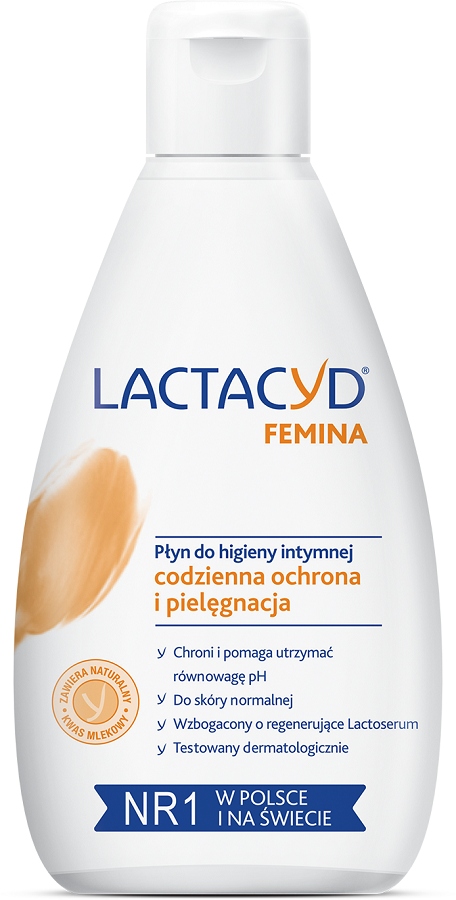 LACTACYD FEMINA Płyn Higiena Intymna 200ML
