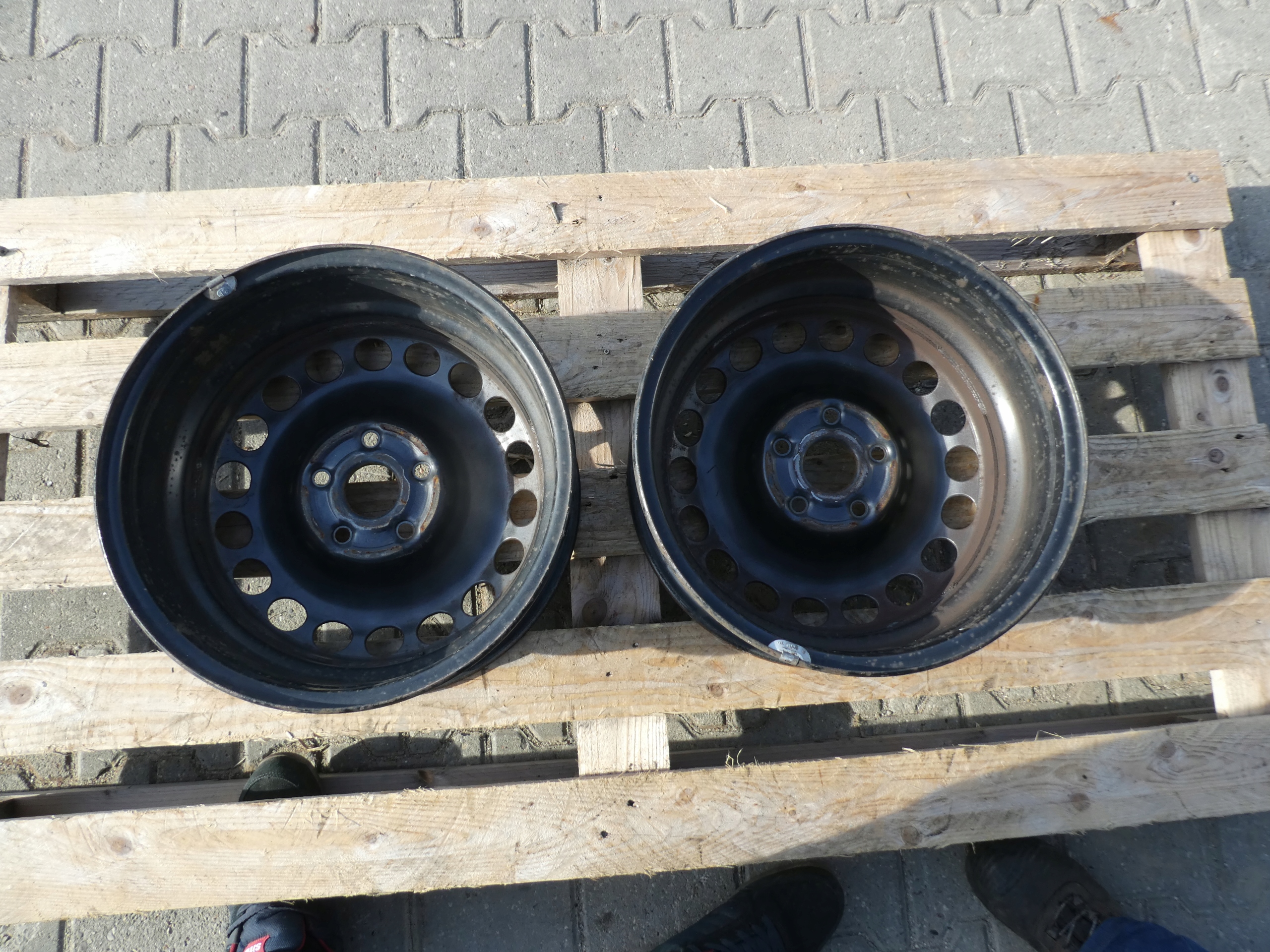 2X VW CERCHI FERRO KBA44552 16 5X112