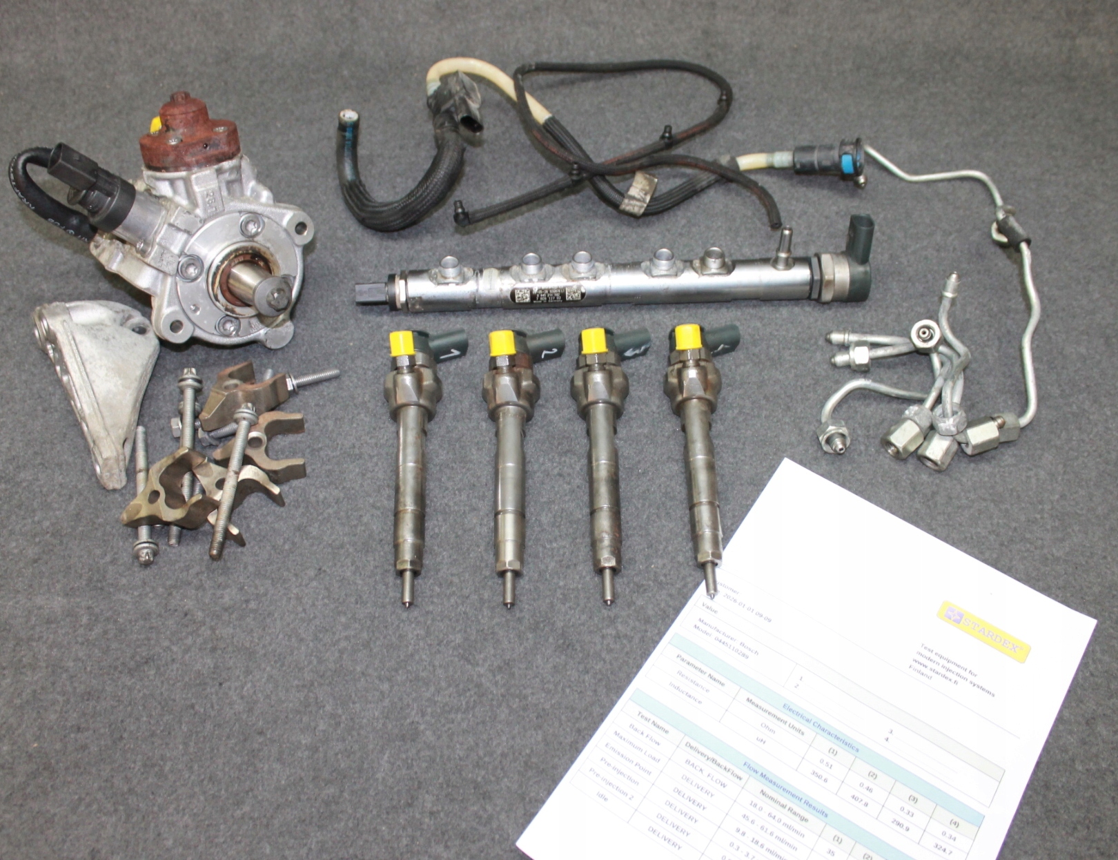 BMW E87 E88 E90 E91 118D 318D 1.8D N47D20C UKLAD PALIWOWY trysky pumpa CP4
