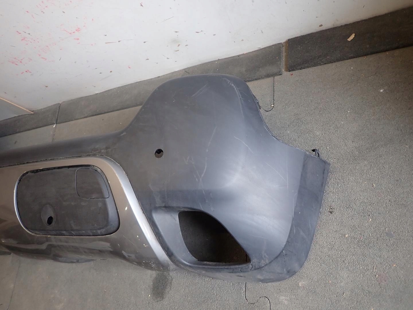 bumper rear part rear CITROEN C3 AIRCROSS 2017