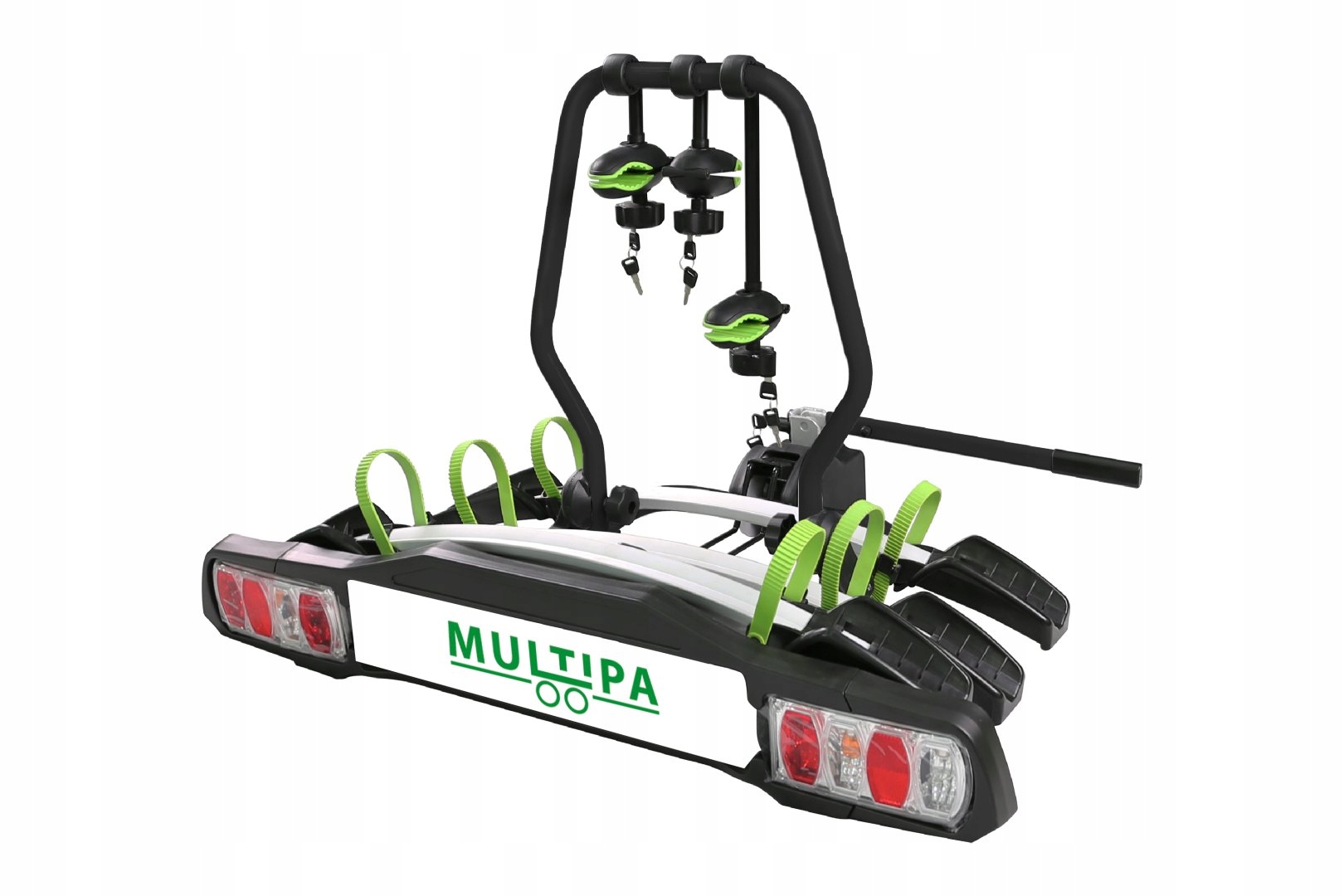 Multipa 3 New Nosič bicyklov na ťažné zariadenie pre 3 kolesá