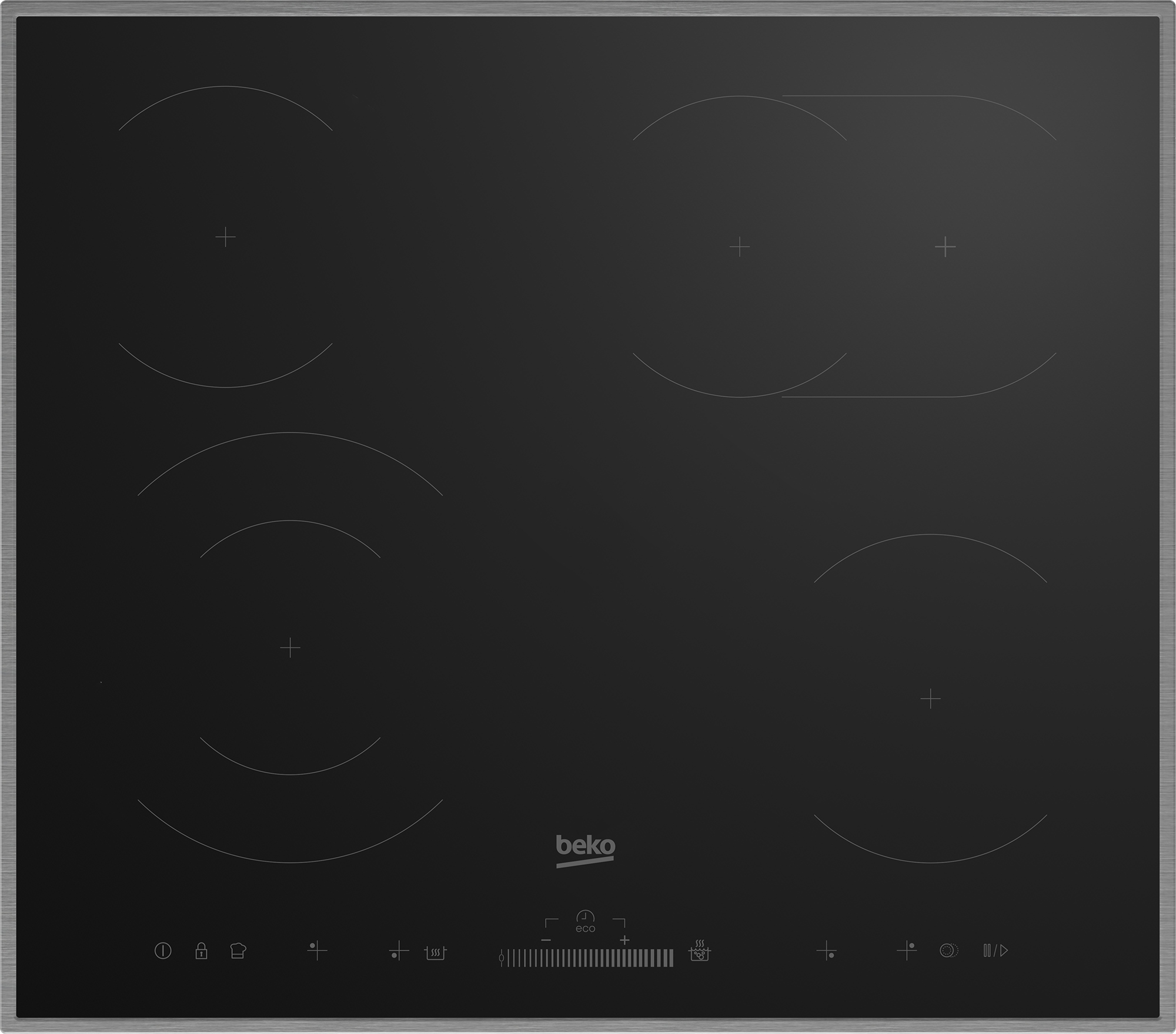 Piekarnik + Płyta ceramiczna Beko BBUM12328X OUTLET K1107 EAN (GTIN) 8690842403491