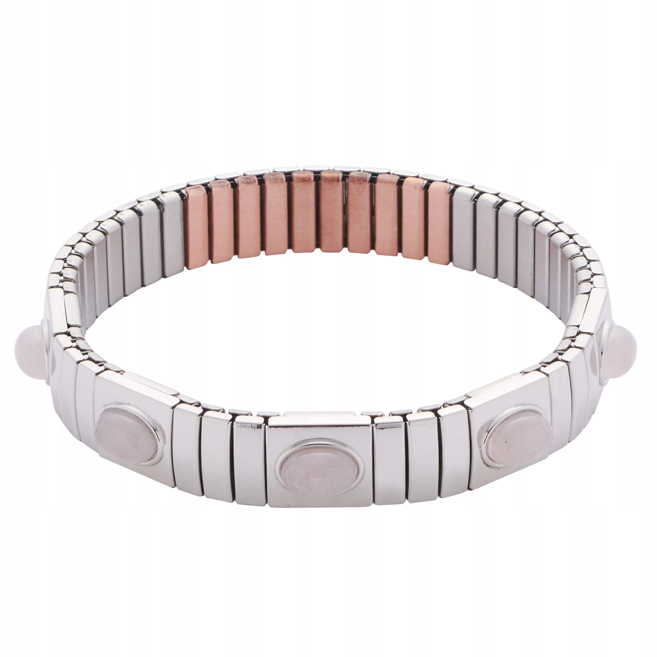 Magnetický náramek Elastická měď Kámen Křemen Ocel Chirurgická