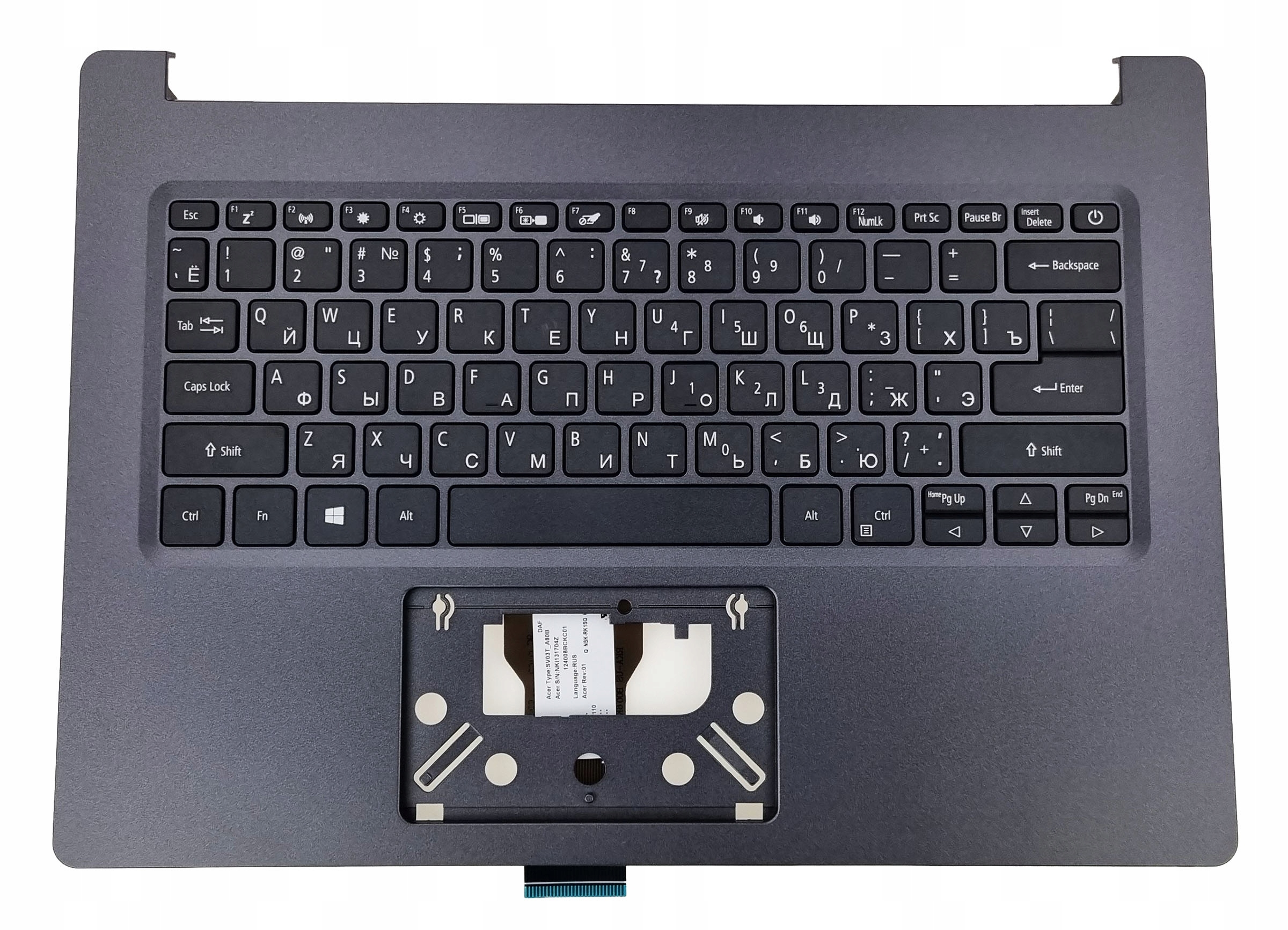 Nové Pouzdro Klávesnice Pro Notebook Acer Aspire A314-22 A314-22G Ruská