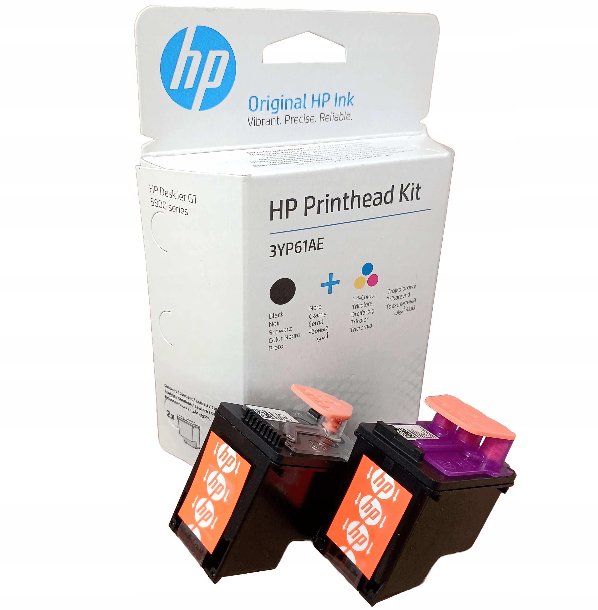 Černá barevná hlava Hp Ink Tank 115 315 415 419 Dj 5810 5820 Originál