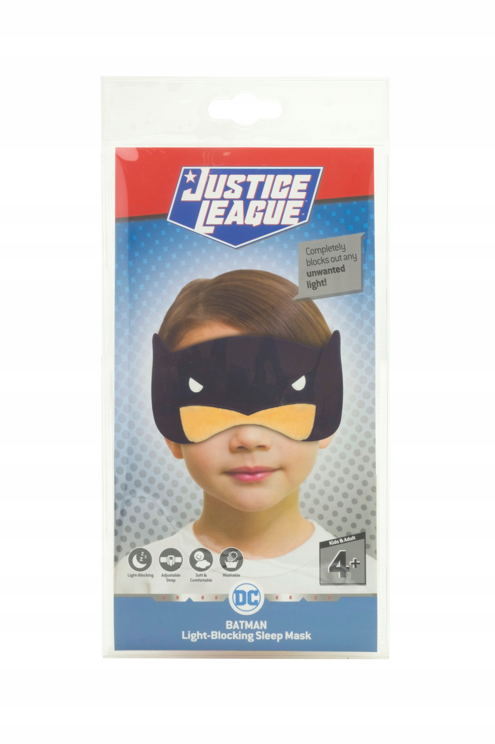 Batman - opaska na oczy - Justice League - Ridaz Wysokość produktu 10.5 cm