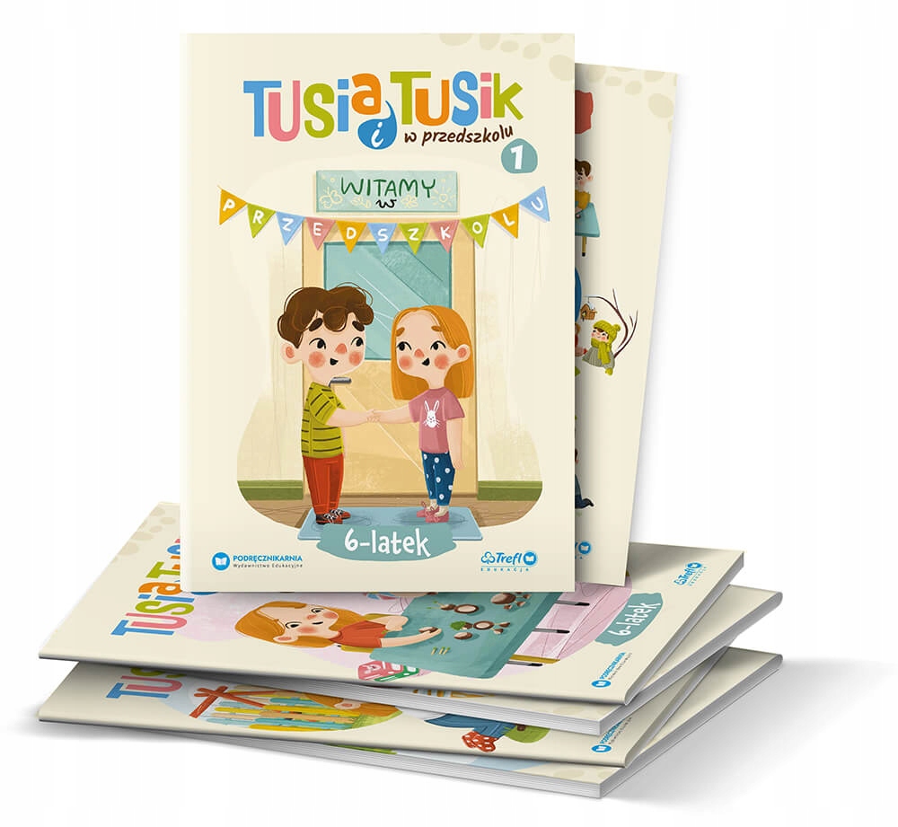 TUSia i TUSik 6-latek PODRECZ Pakiet