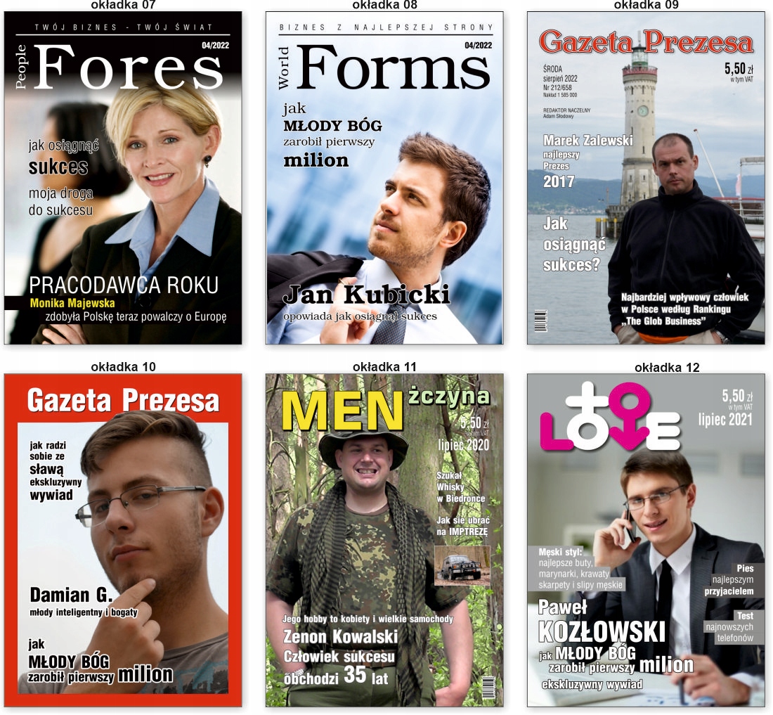 okładka, gazeta, plakat na ścianę + antyrama Marka inna