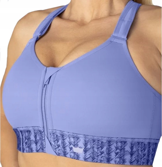 Sportovní Podprsenka Shefit Modrá Nastavitelná 3XL Fitness Posilovna