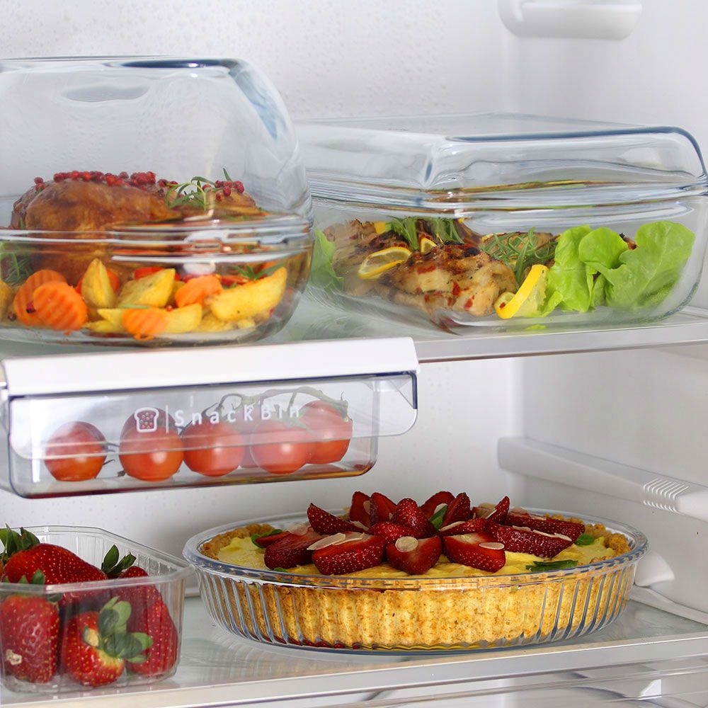 AMBITION NACZYNIE ŻAROODPORNE EXCELLENT ZAPIEKANIA PIEKARNIKA PIECZENIA 3,9 Materiał szkło