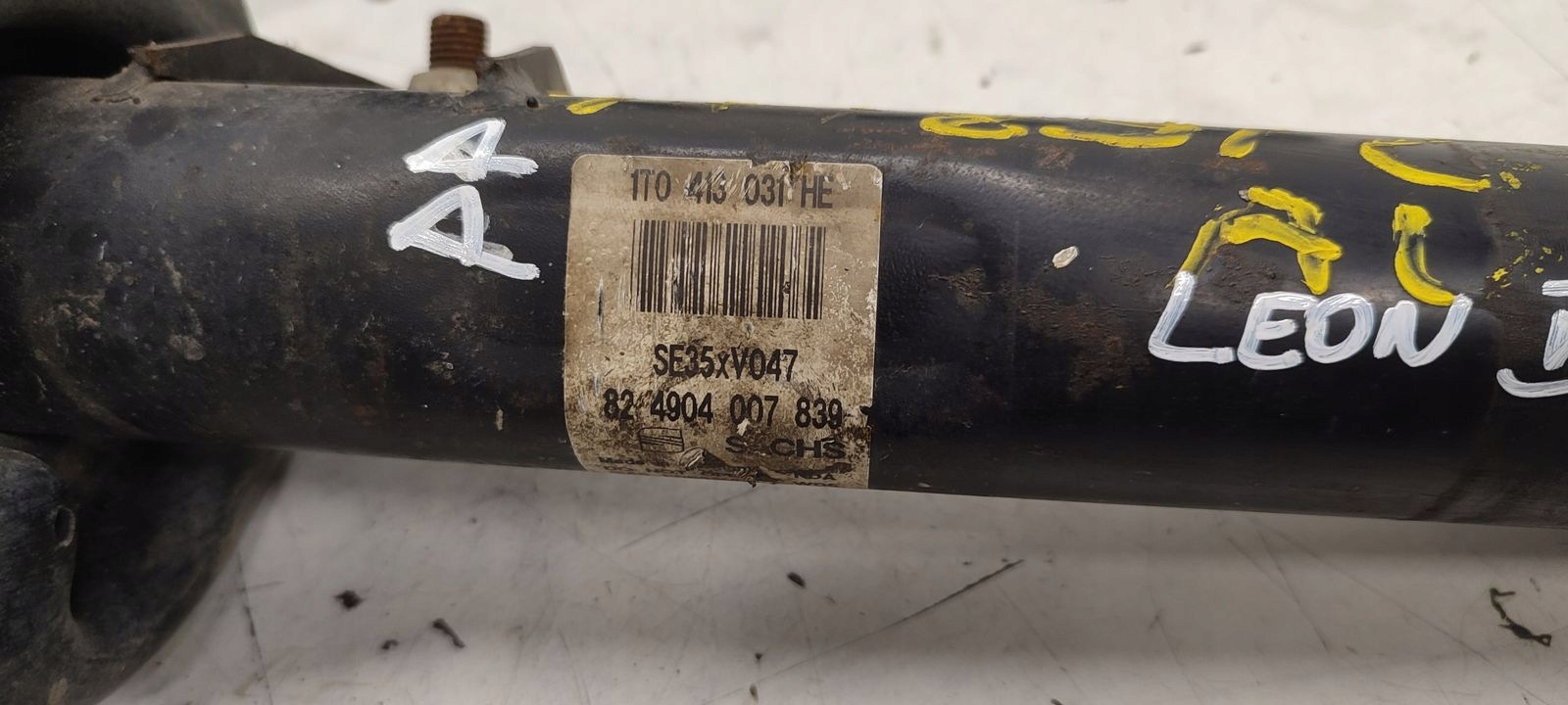 shock absorber spring front sususpension Seat Leon II LIFT 1,4 TSI