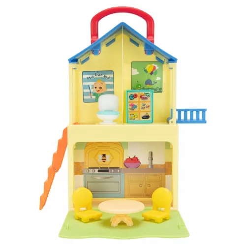 CoComelon Domek Pop Play 2 Figurki i 5 Akcesoriów