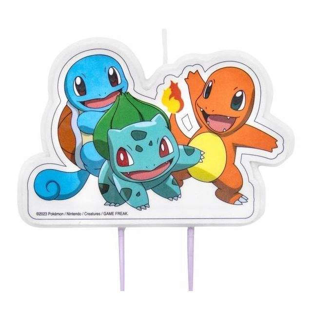 ŚWIECZKA POKEMON 5.5X8.3 CM 2024