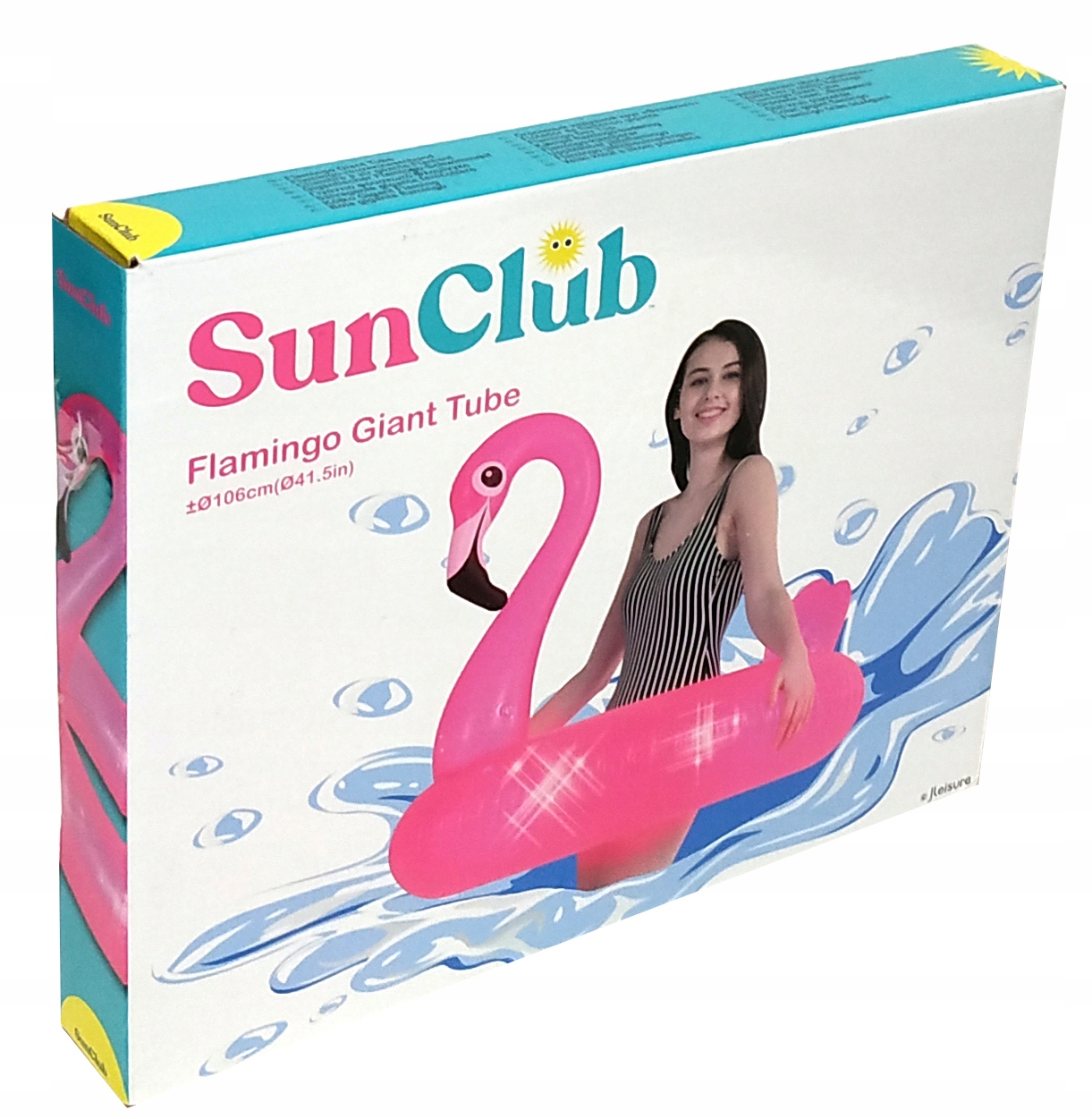 Sunclub Koło Kółko Do Pływania Flaming Gigant