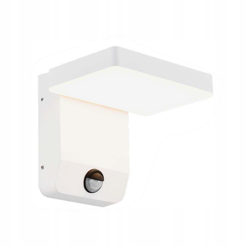 Projektor Fasádne svietidlo V-tac 17W Snímač pohybu Biely IP65 VT-11020S 40