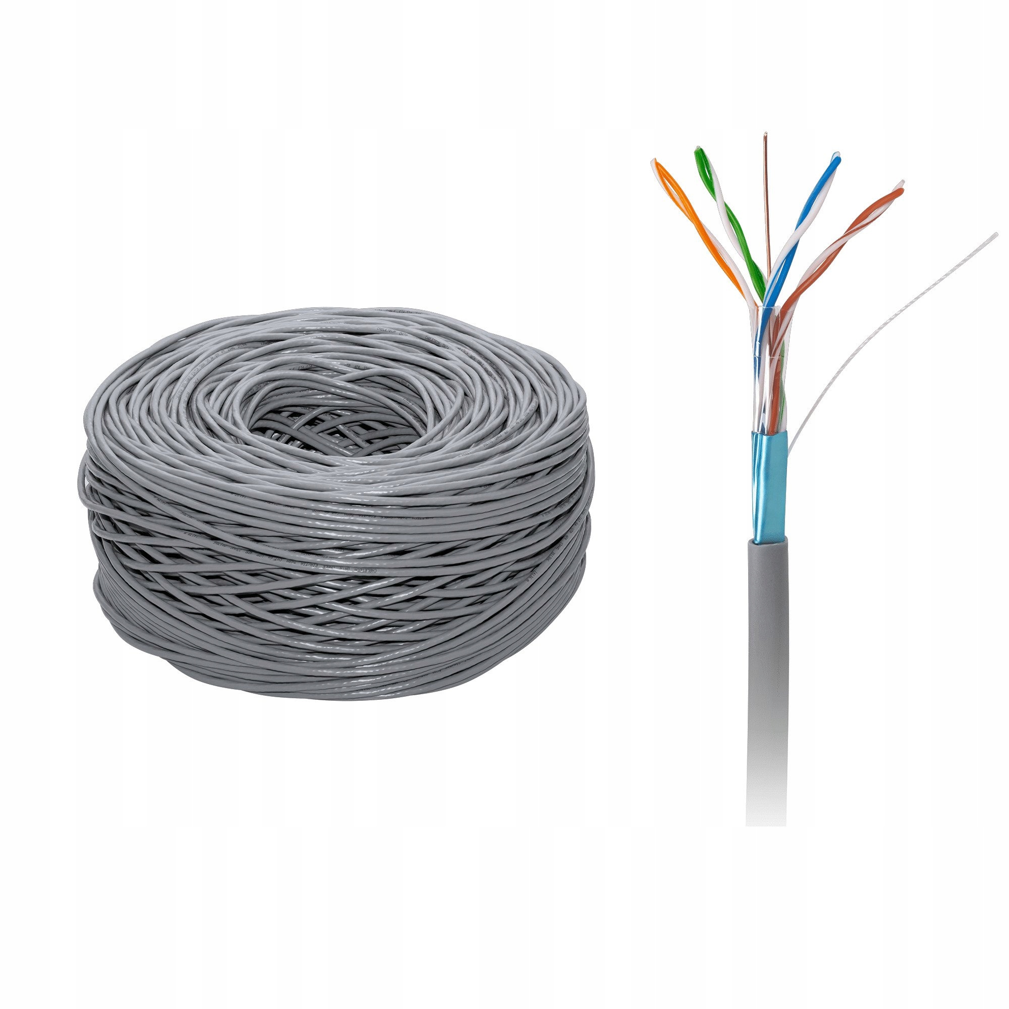 Rebel KAB0104CCA Síťový kabel Ftp 4x2/0.5CCA, 305 m