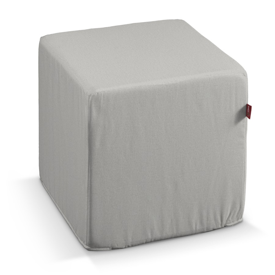 Dekoria Taburet kostka šedá