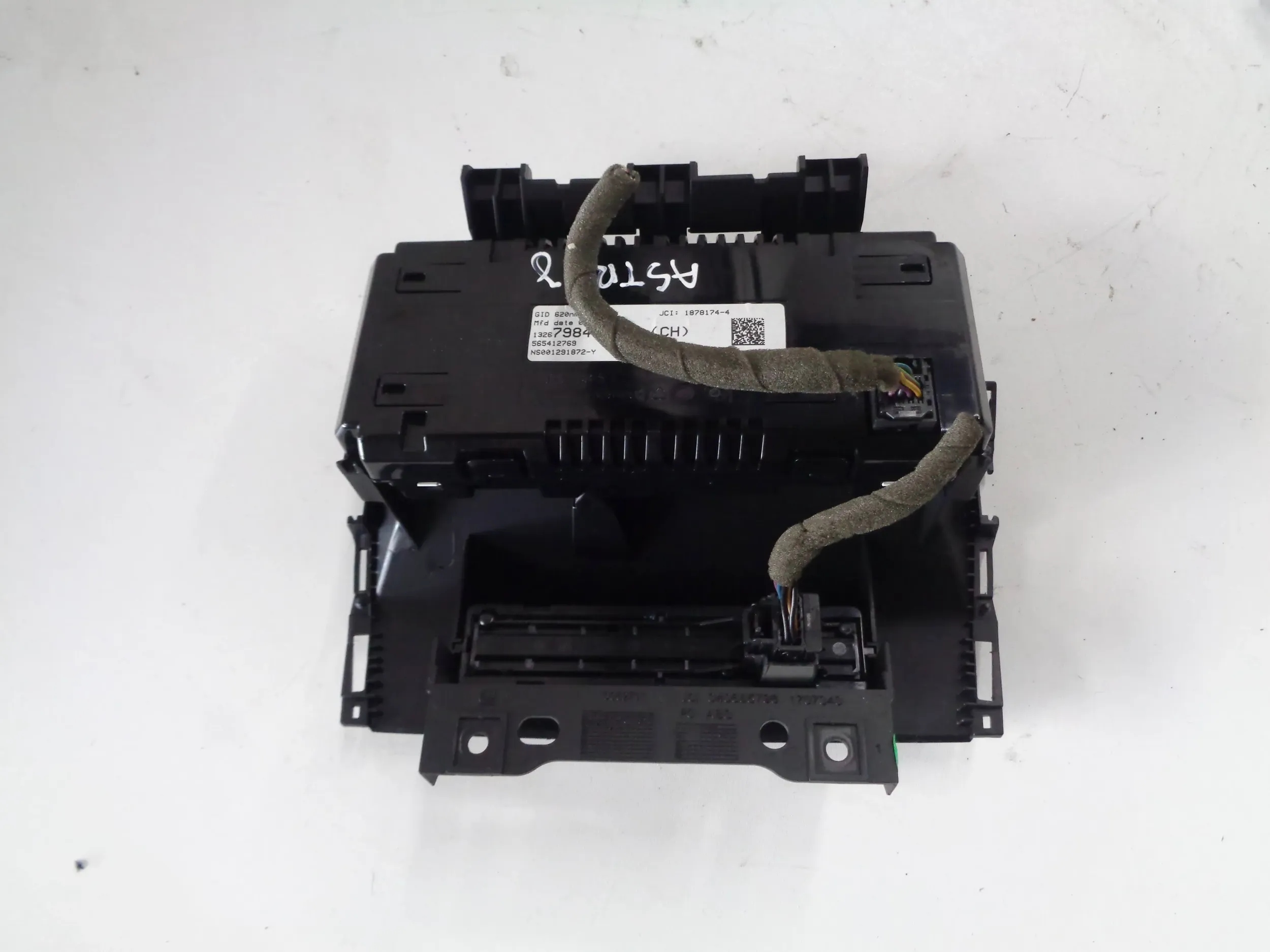 OPEL ASTRA J 09-18 CLOCK DISPLAY PANEL 13267984