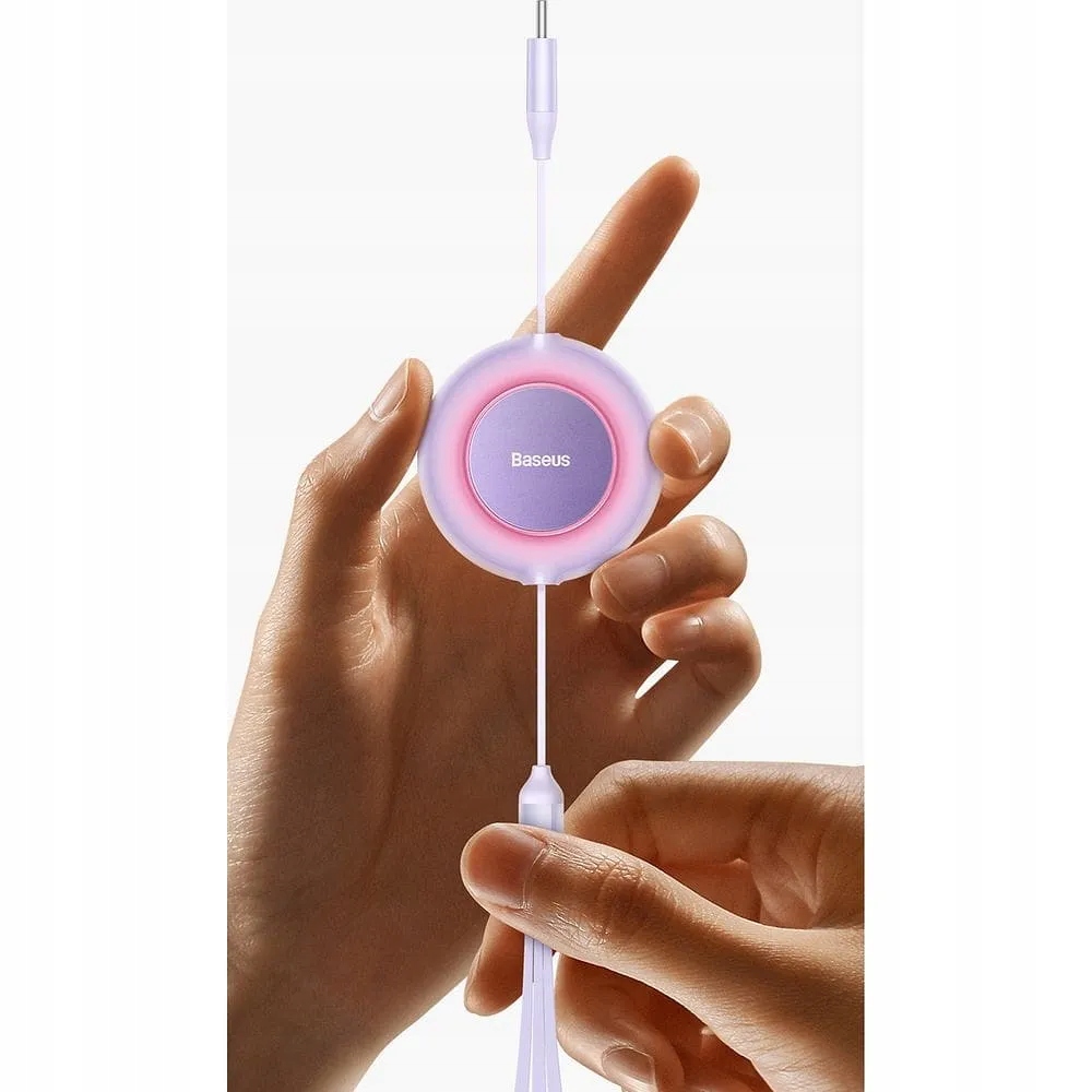 BASEUS kabel Typ C do Micro/Lighting/Typ C 3w1 Bright Mirror 2 Power Delive Długość przewodu 1.1 m