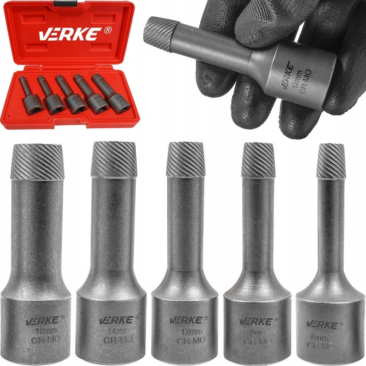 ЭКСТРАКТОРЫ КОЛПАЧКОВ ОТОРВАННЫХ СЛОМАННЫХ ШТИФТОВ БОЛТОВ