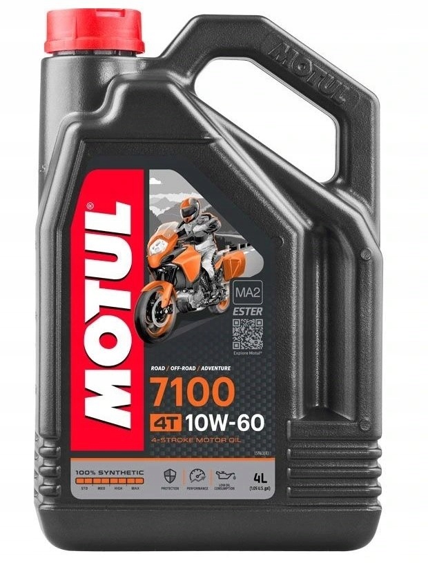 syntetický olej 7100 10W60 4L pre motory 4T