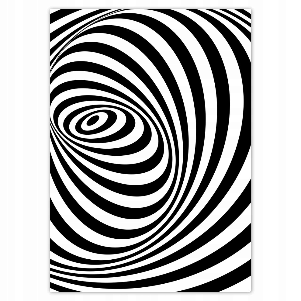 

Plakaty 50x70 Czarnobiała abstrakcja