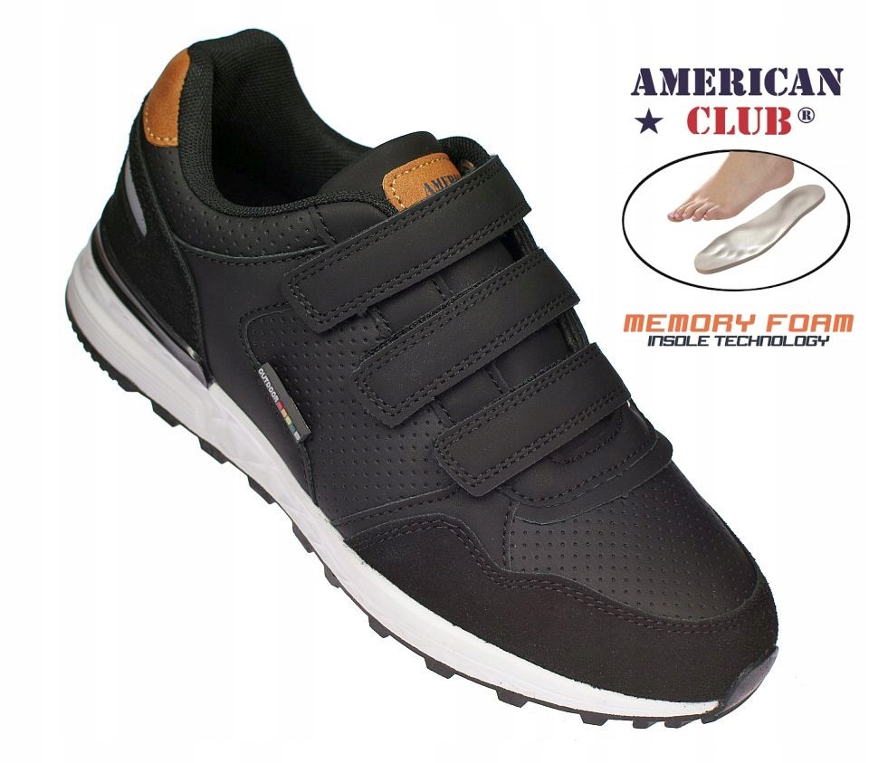 Sportovní boty na suchý zip adidasy pro mládež American AA57 bk vel 39