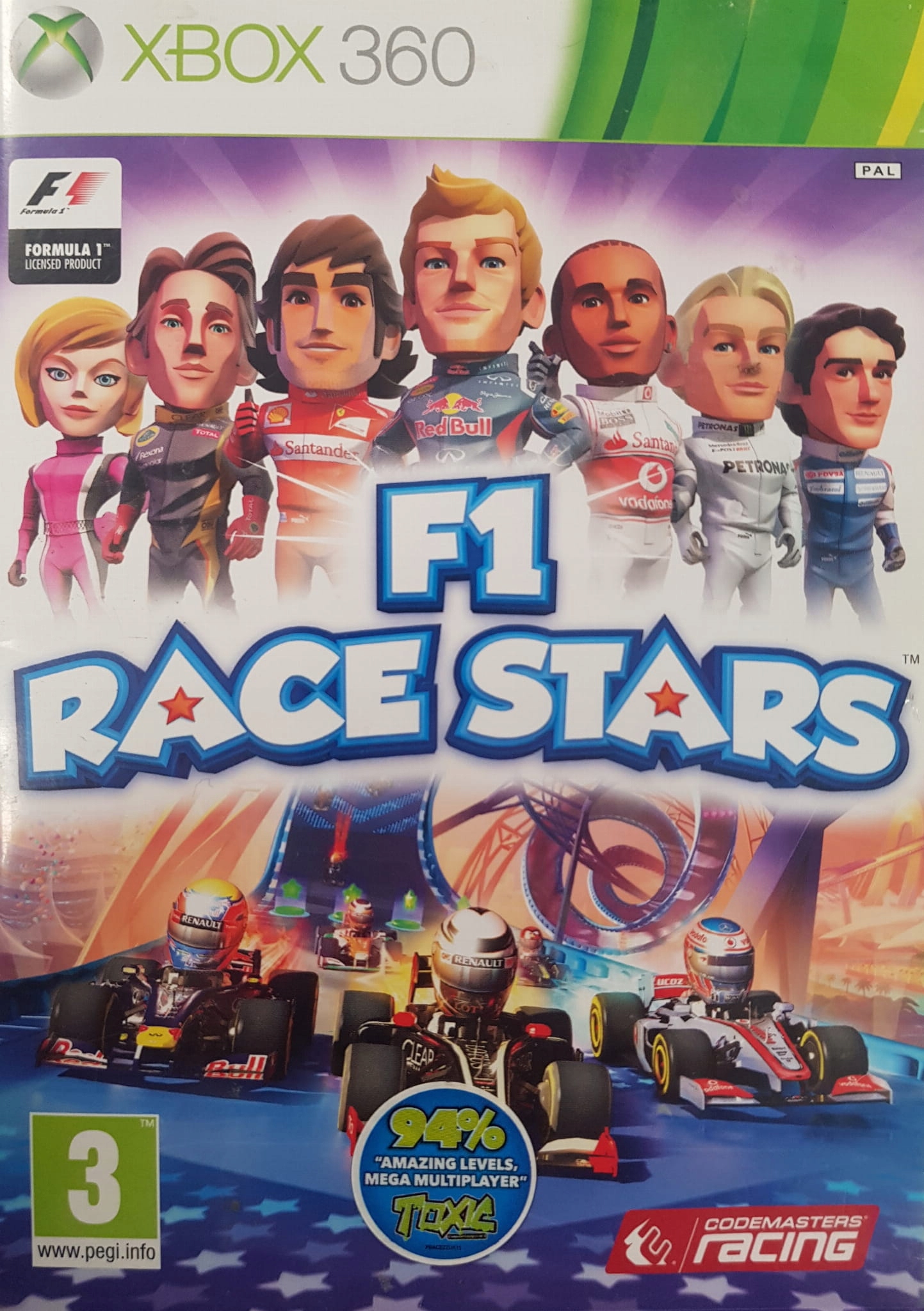 F1 Race Stars PL XBOX 360