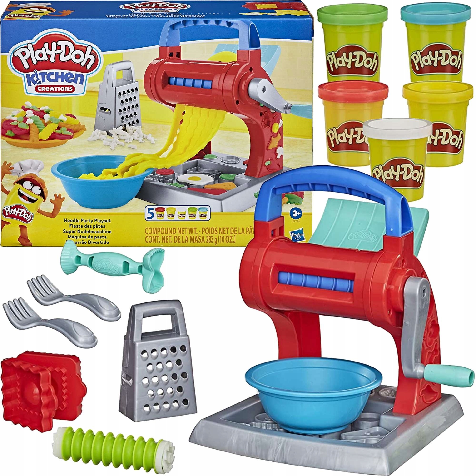 

Play Doh Ciastolina Makaronowa Zabawa Maszynka Akc