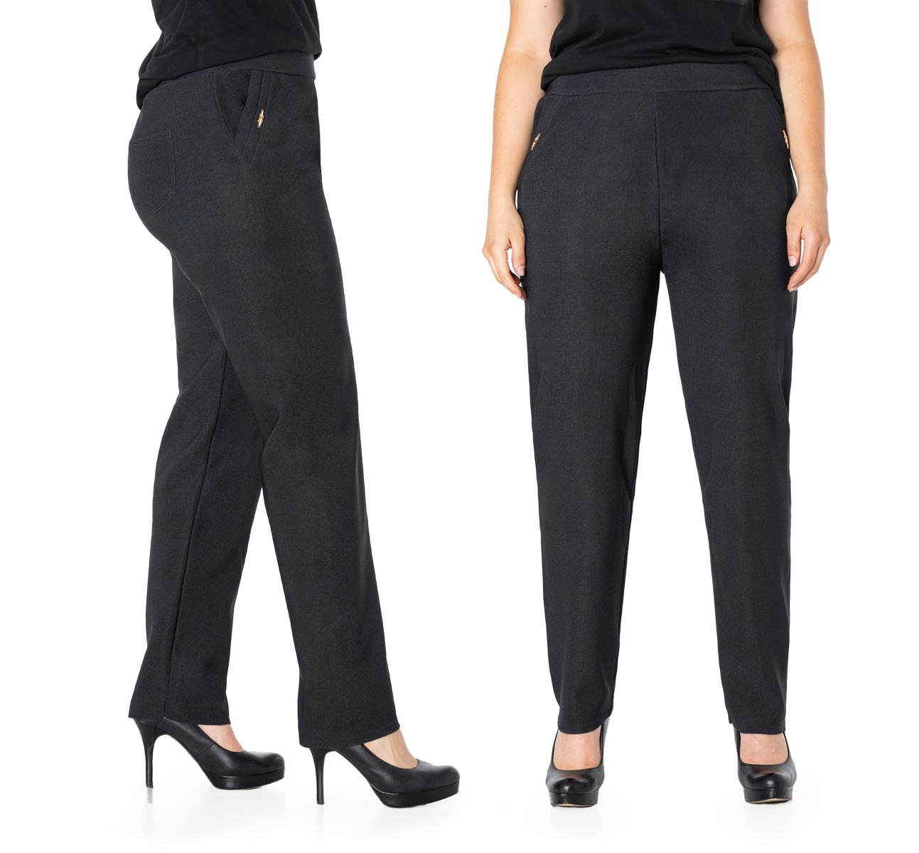 

Duże Spodnie Cygaretki Damskie 306-1 r 9XL/10XL