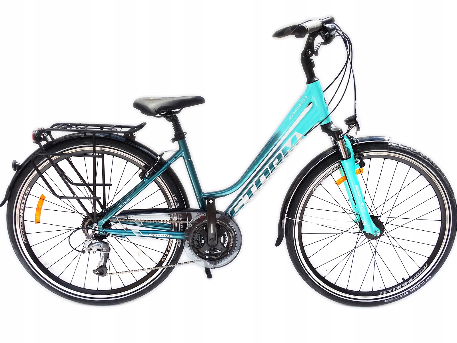 Rower Storm Marathon 6.0 Damski Rama 17' Turkusowy