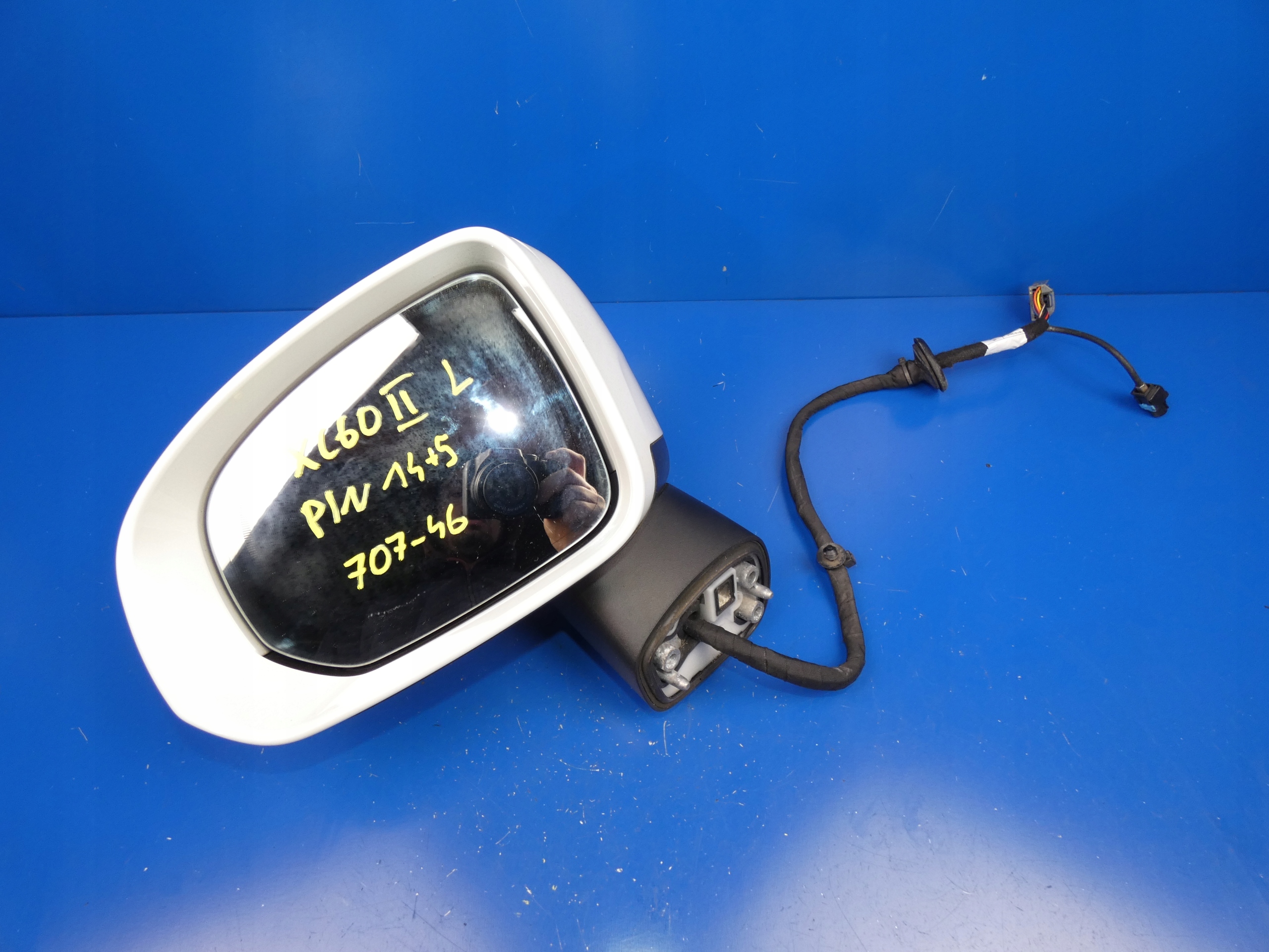 VOLVO XC60 II LUSTERKO ZEWNĘTRZNE LEWE KAMERA BLISS 14 + 5 PIN