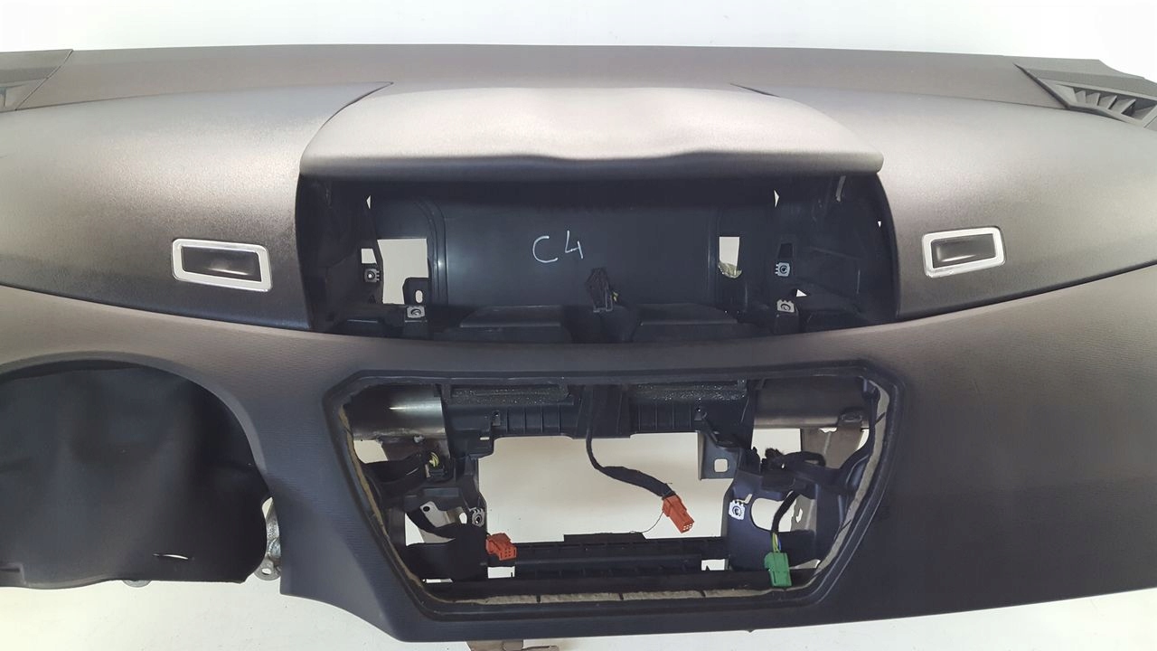 dashboard panel airbags tension belts Citroen C4 Grand Picasso