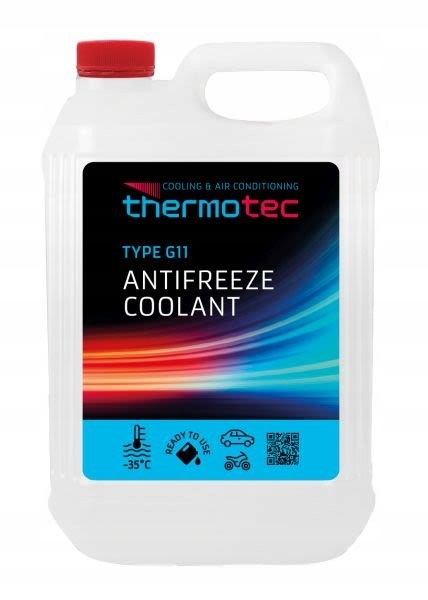 Płyn do chłodnic (G11) Thermotec Coolants 5 l