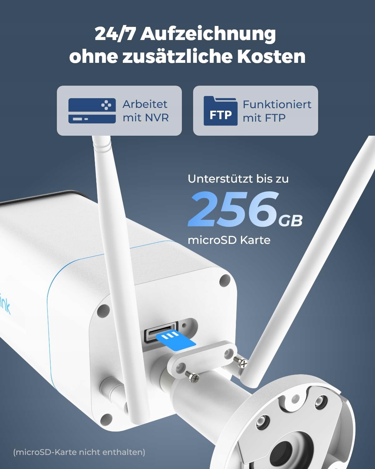 REOLINK Inteligentna Kamera Zewnętrzna Wi-Fi 6 5X Zoom Kolorowy Tryb Nocny — miniatura 6