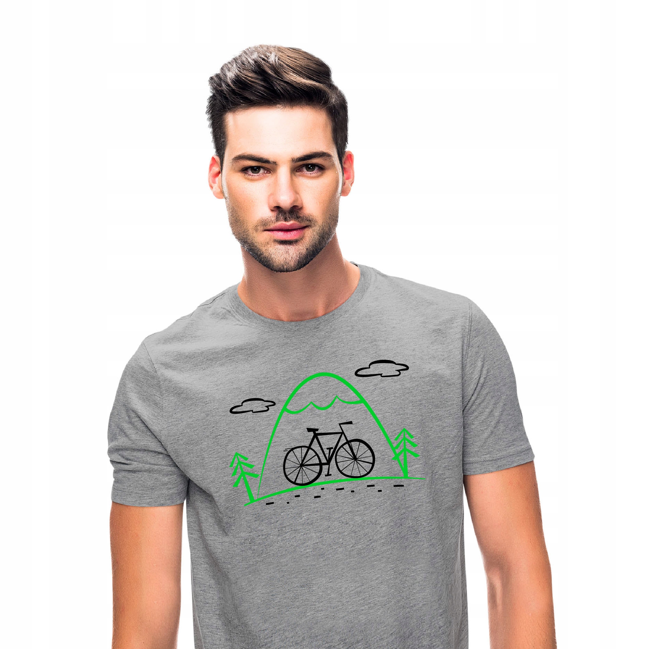 

Koszulka Dla Podróżnika Kocham Góry Rower Górski