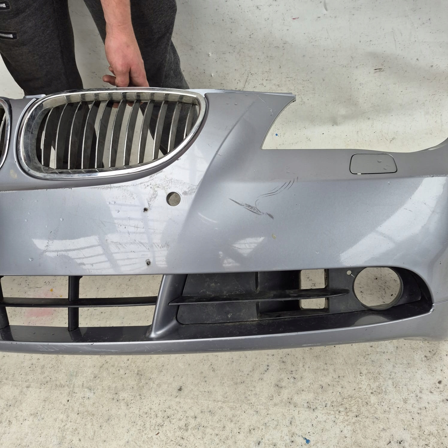 BMW 5 E60 E61 03- bumper front front SPR PDC