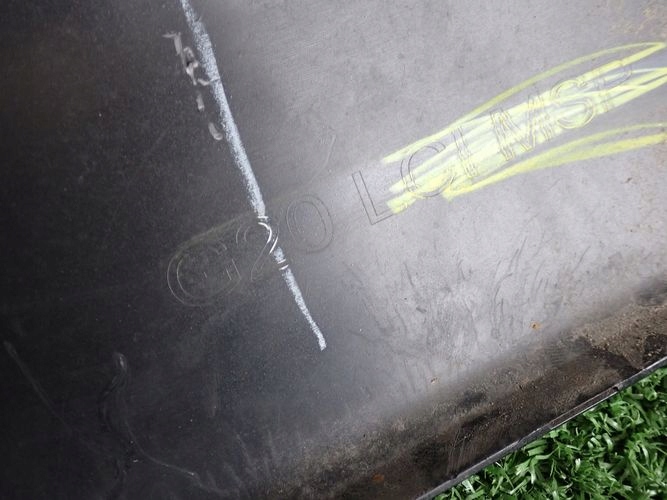 BMW G20 m-packet LIFT 22- bumper rear rear part