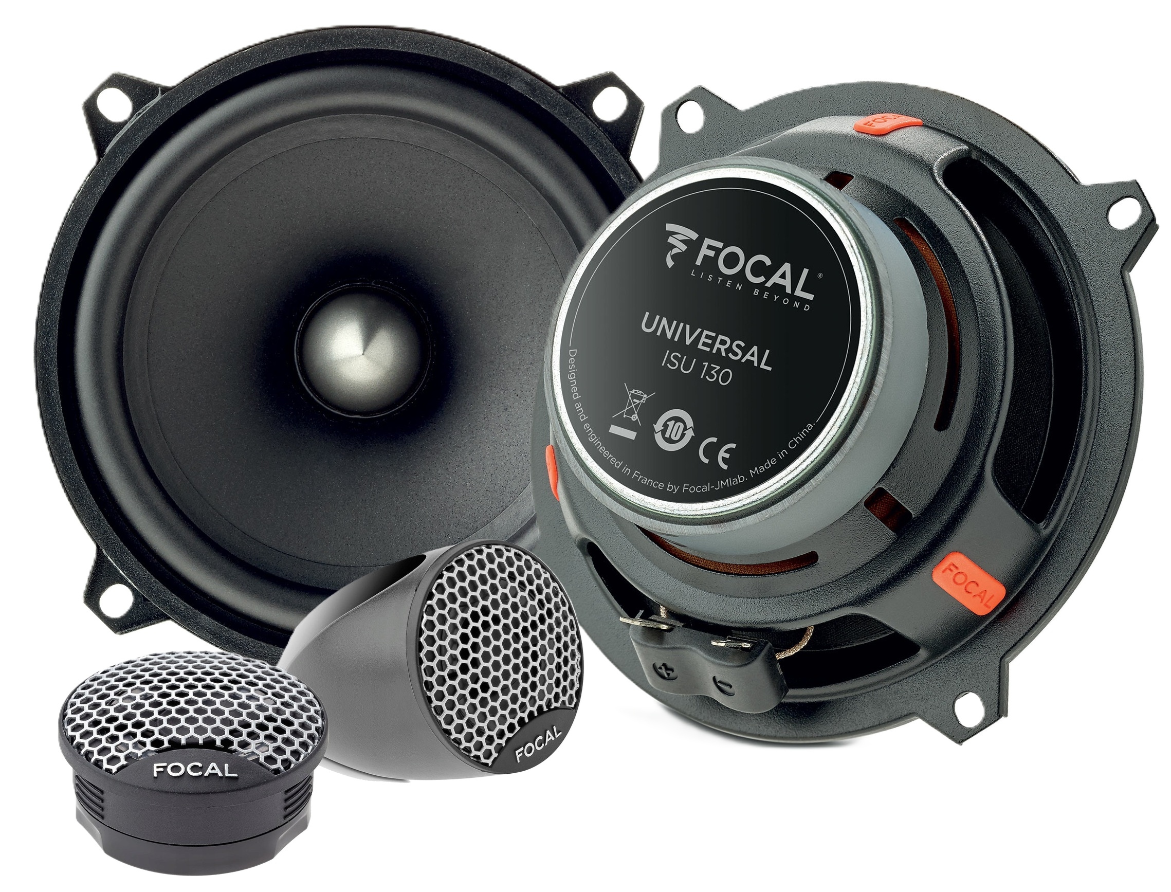 Głośniki Focal ISU130 2-drożny system 130mm Szybki i Łatwy Montaż