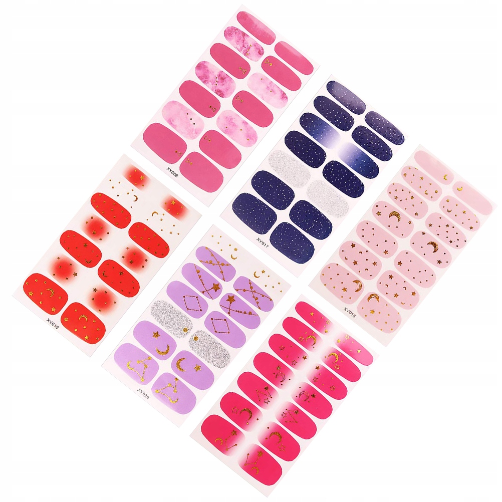 MODNE NAKLEJKI NA PAZNOKCIE DLA ART STAR CHRITAMS