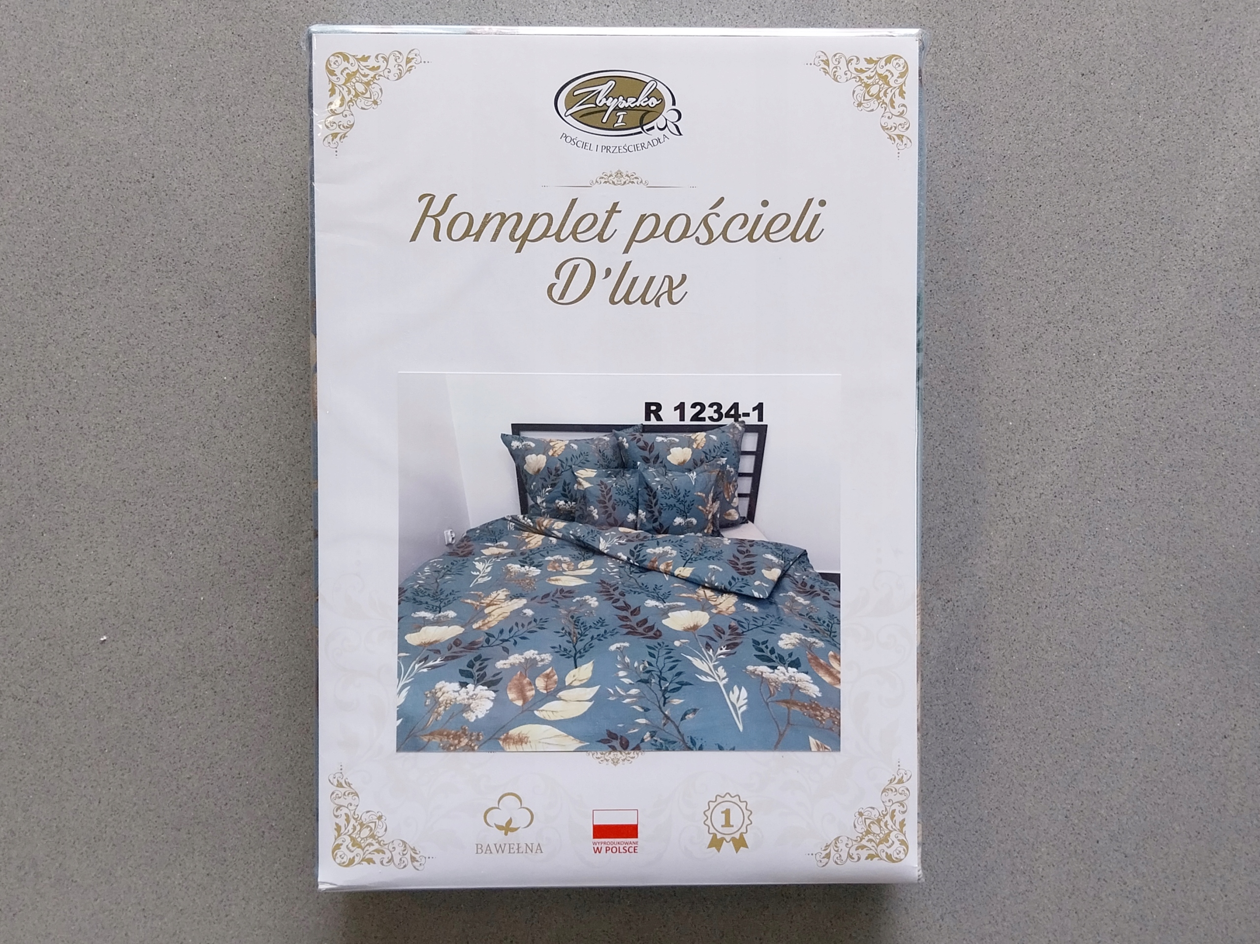 POŚCIEL BAWEŁNA D'LUX 140x200 POLSKA POŚCIEL Marka Zbyszko I