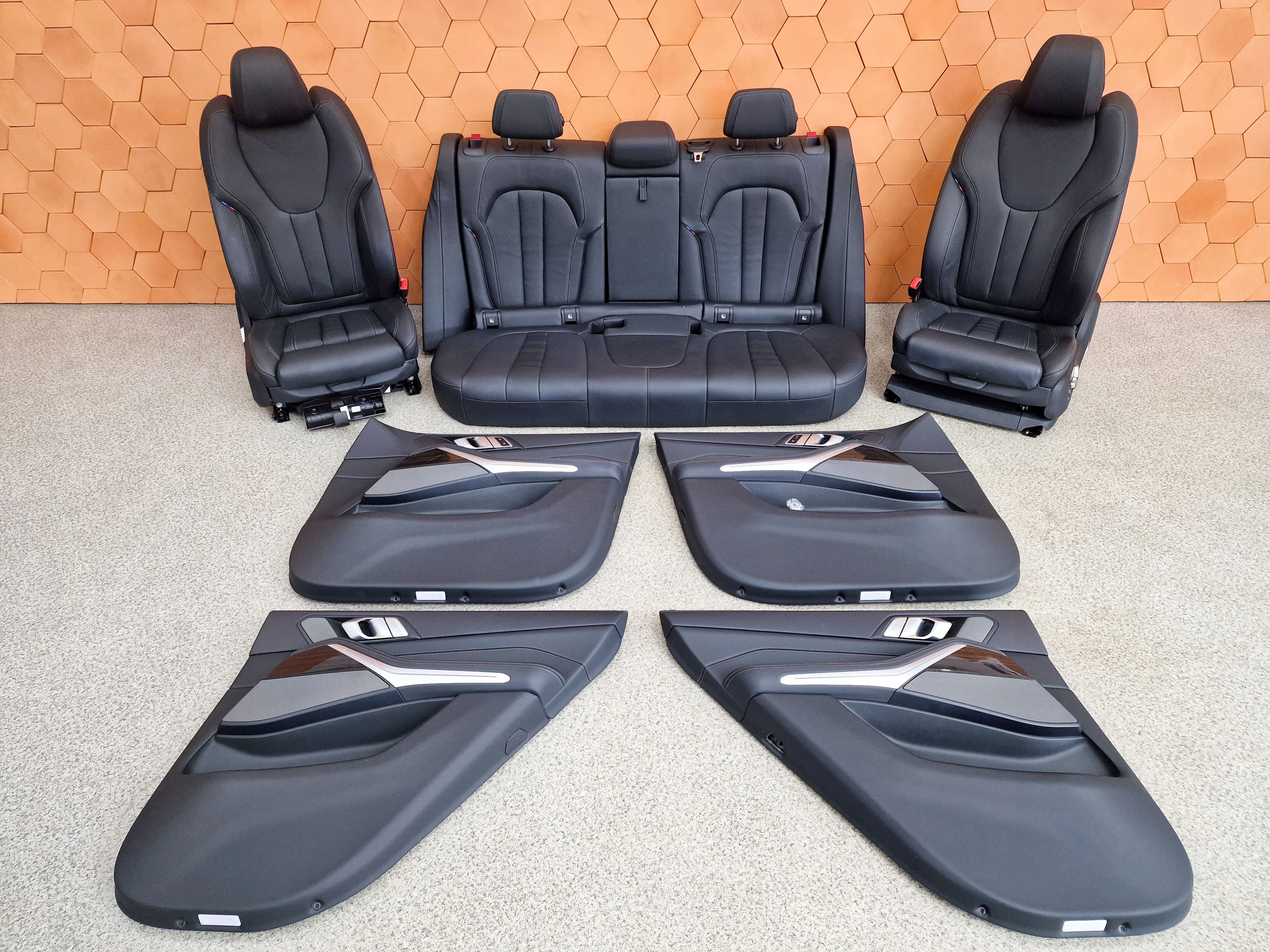 BMW X5 G05 inner seats m-packet leather VERNASCA heated HARMAN