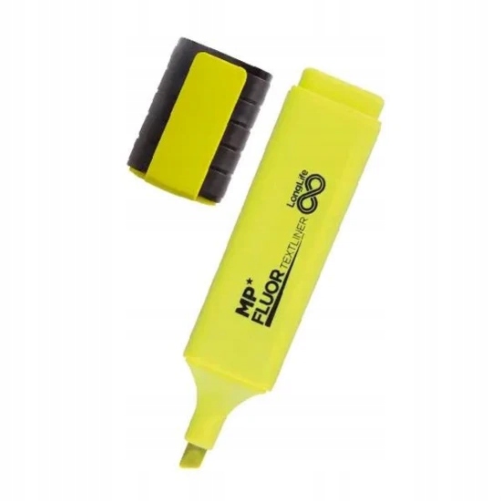Zakreślacz marker MpFluor nonowy żółty