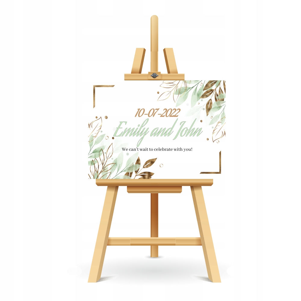 Tablica powitalna PLAN STOŁÓW NA WESELE 100x70 XXL Rodzaj inne