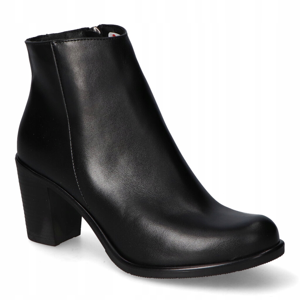 Kotníkové Kotníkové Boty Galant Z23-30 Černé, celozrnné, velikost 38