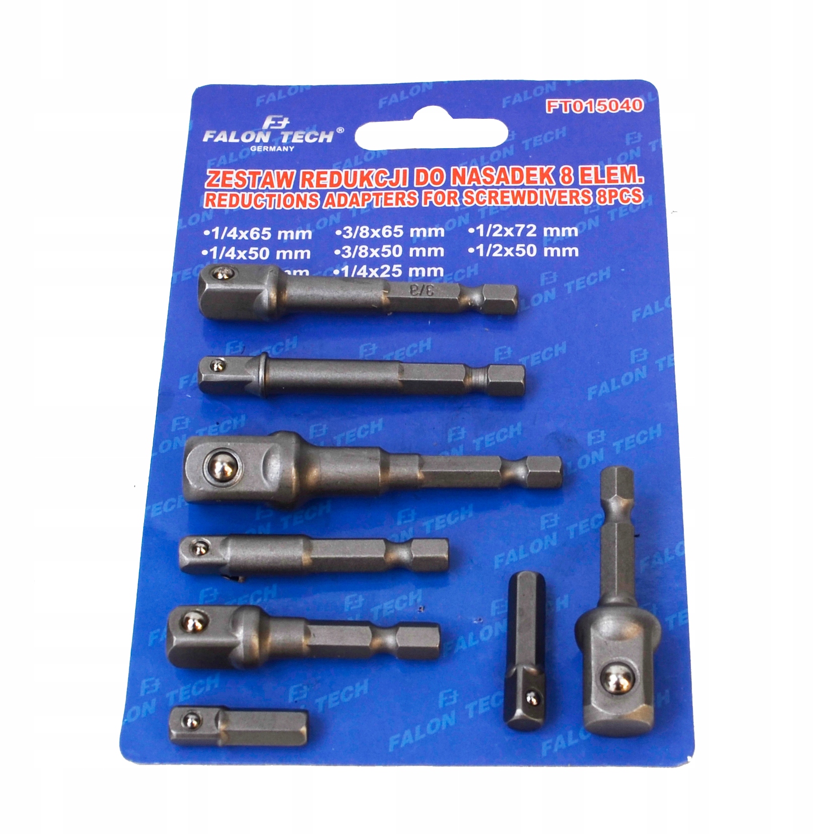 Zestaw bitów Falon-Tech FT-015040 8 elementów Seria FT-015040