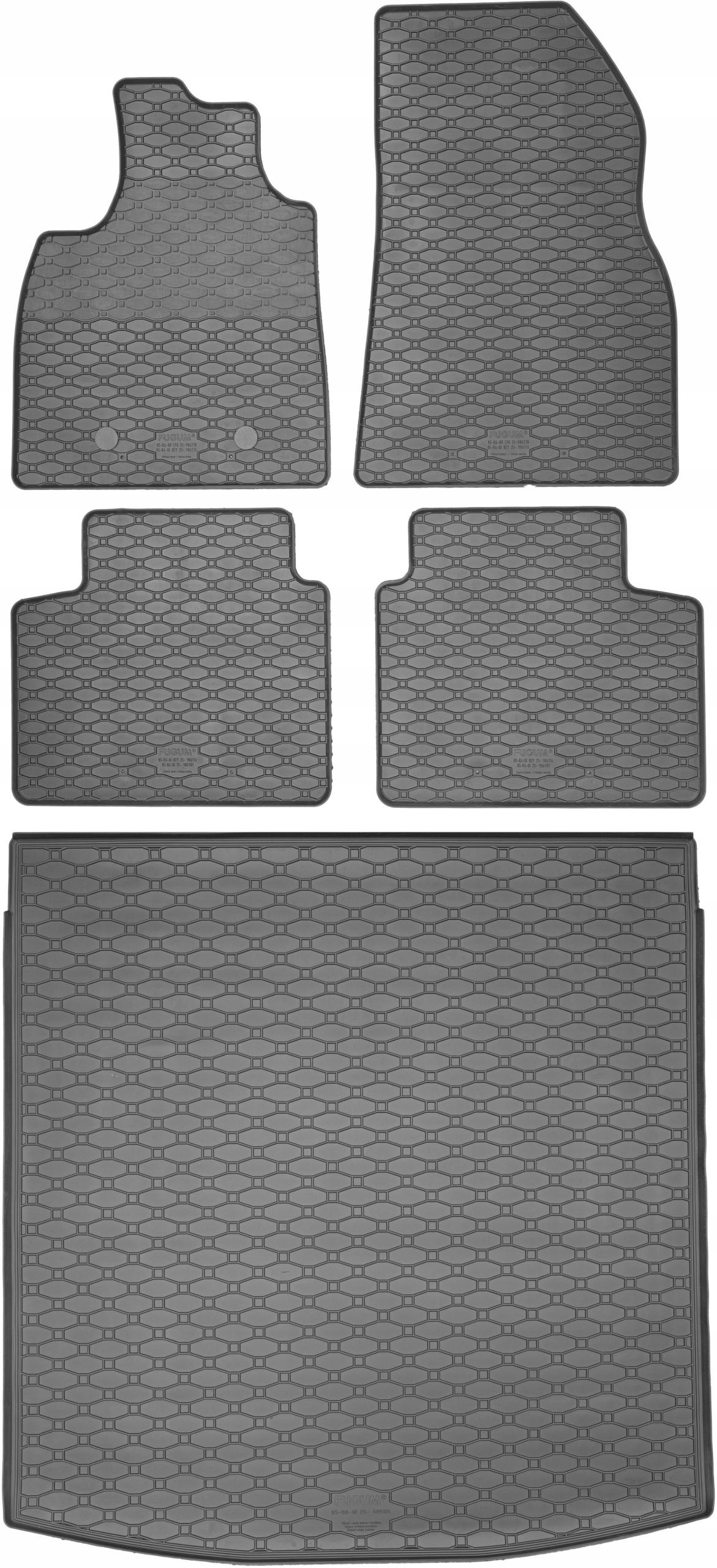 Dacia Bigster Full Hybrid 2025- Suv Sada Koberčeky batožinový priestor