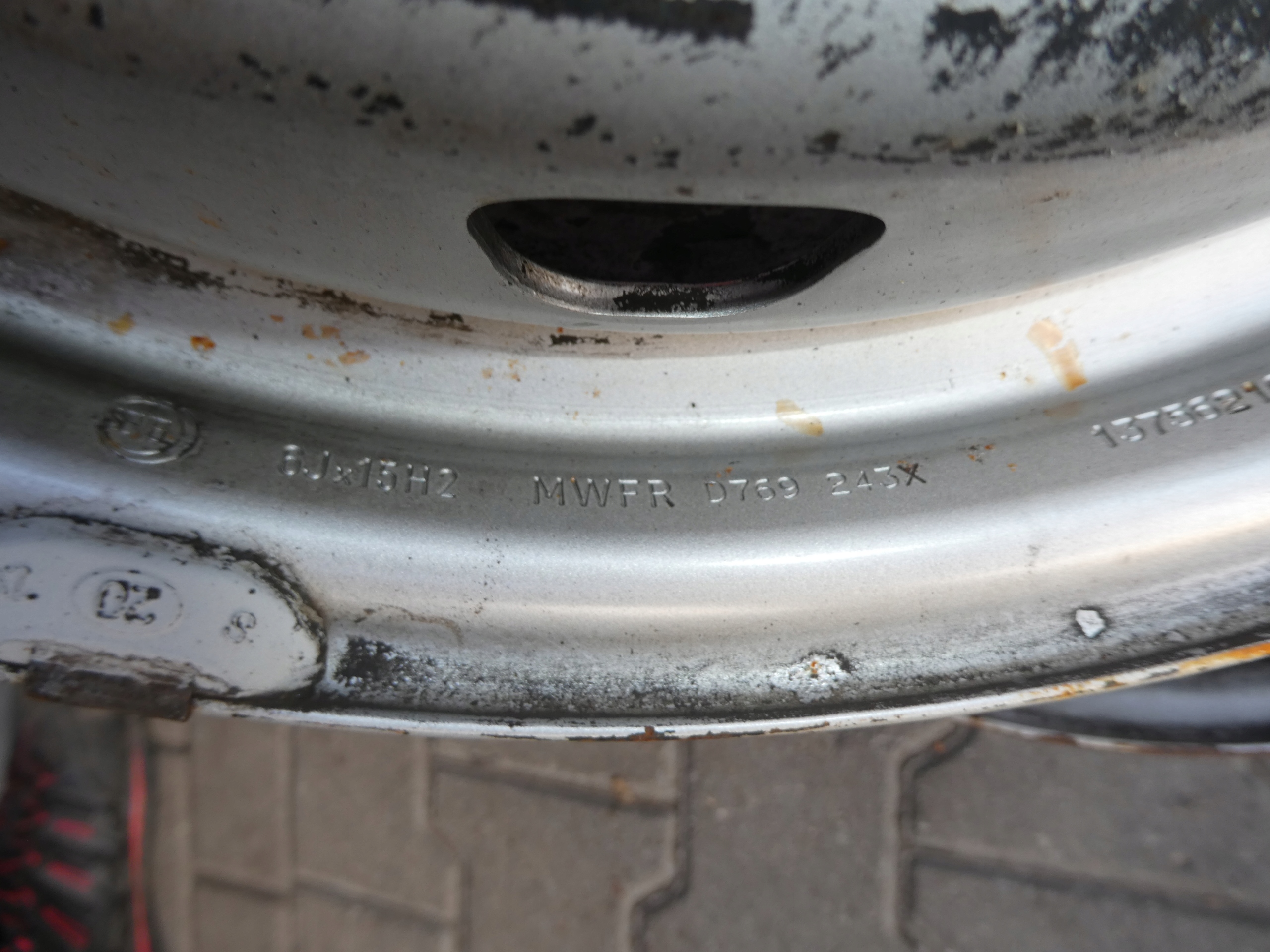 discs 15 6x15 E68 DUCATO BOXER ORG KPL 1375621080
