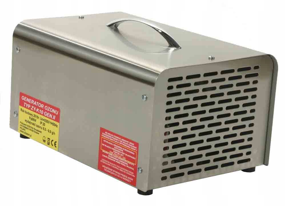 Generator ozonu - ozonator ZY-K20, 20g/h, polski